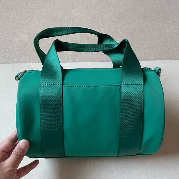 Lululemon Knit Nylon Mini Barrel Duffle Bag 5L - Cascadia Green - Picture 6 of 12